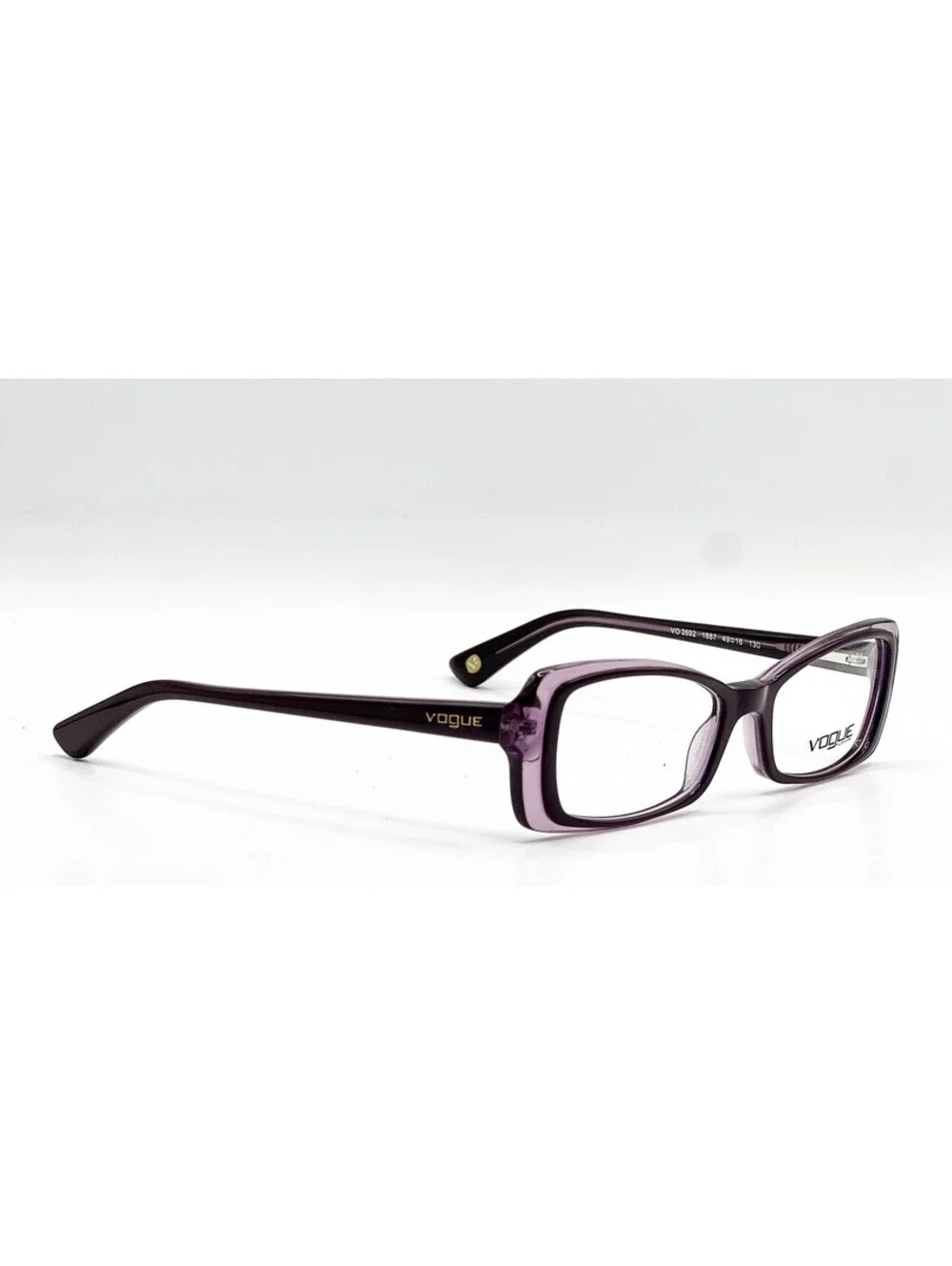 Vogue Vo 2692 1887 Top Dark Violet Authentic Eyeglasses 49-16-130